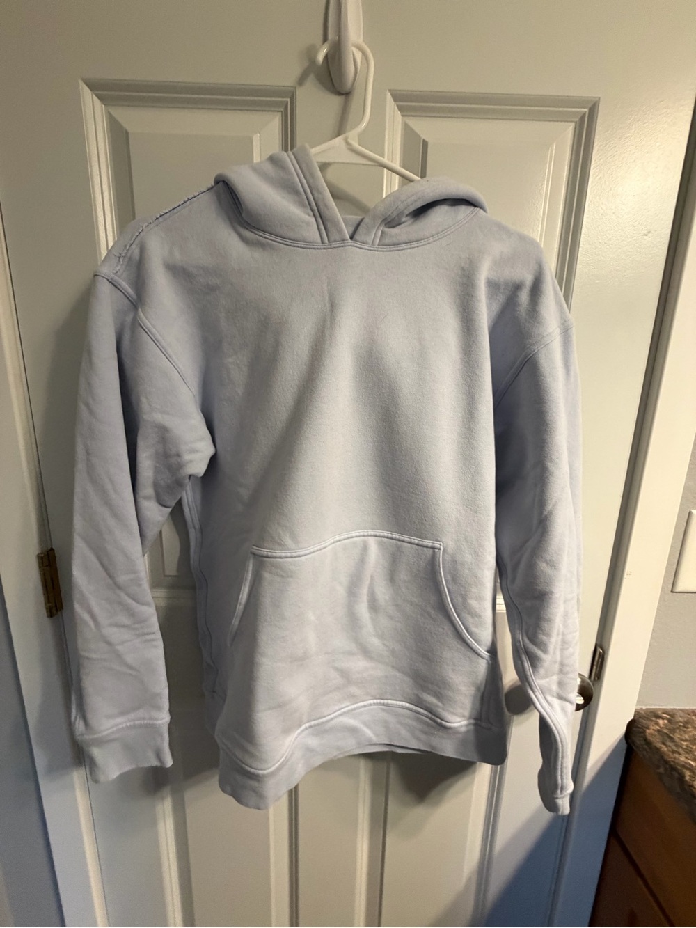 Light Blue Women’s Lululemon Hooded Sweatshirt
